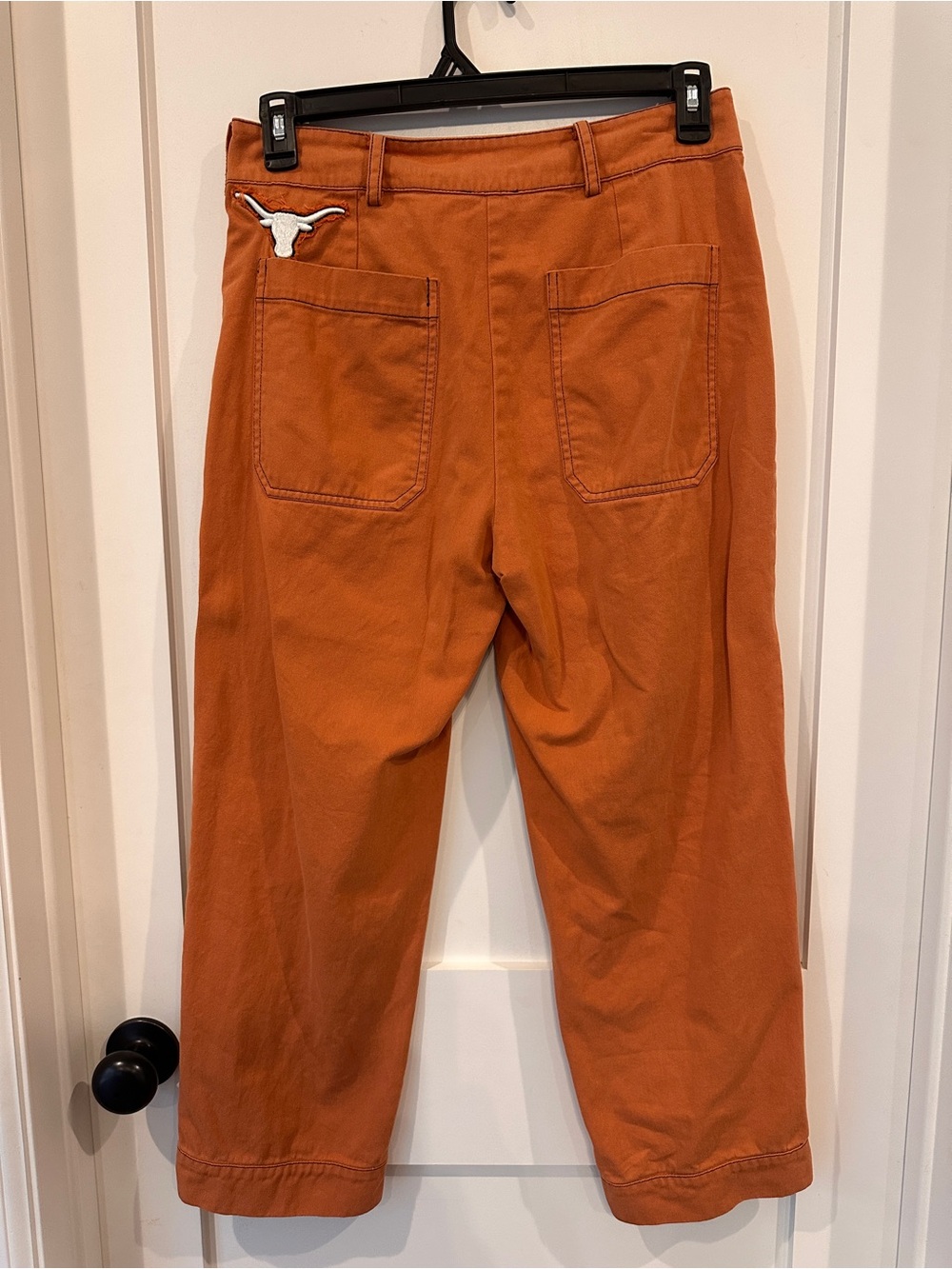 University of Texas Current Air burnt Orange Chinos w/ Embroidered Longhorn